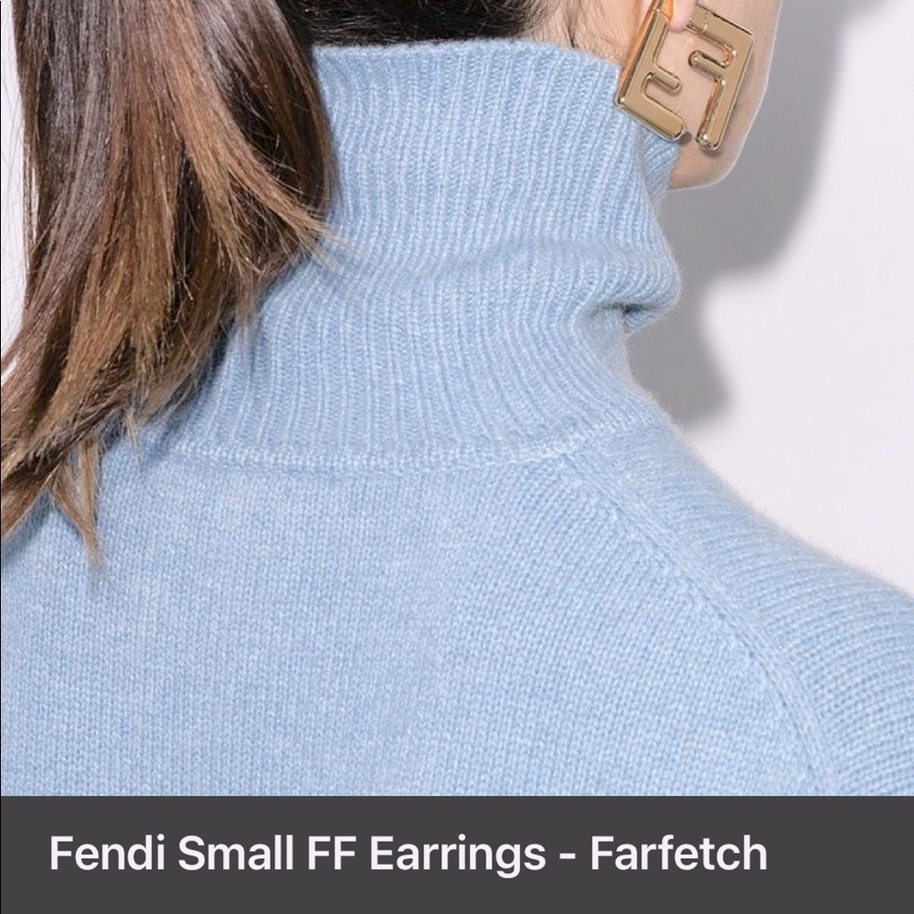 Fendi  FF logo earrings